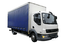 Truck Hire Belfast - 7.5 Tonne Curtain Side Truck - Truck hire Belfast