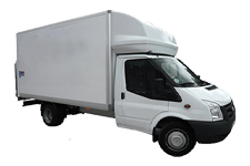 Truck Hire Belfast - Ford Luton Box Tail Lift - Van hire Belfast